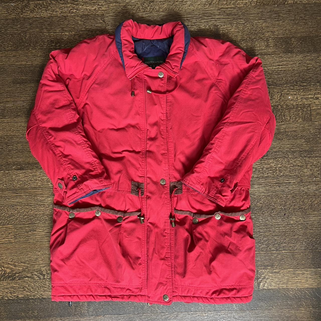 Vintage Preston York Red ski Jacket puffer coat Depop