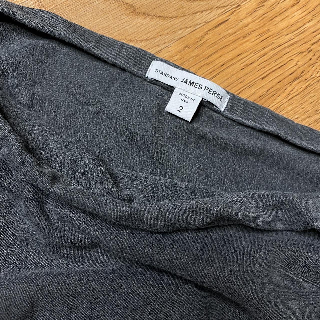 James Perse Women's Grey Shirt (2)