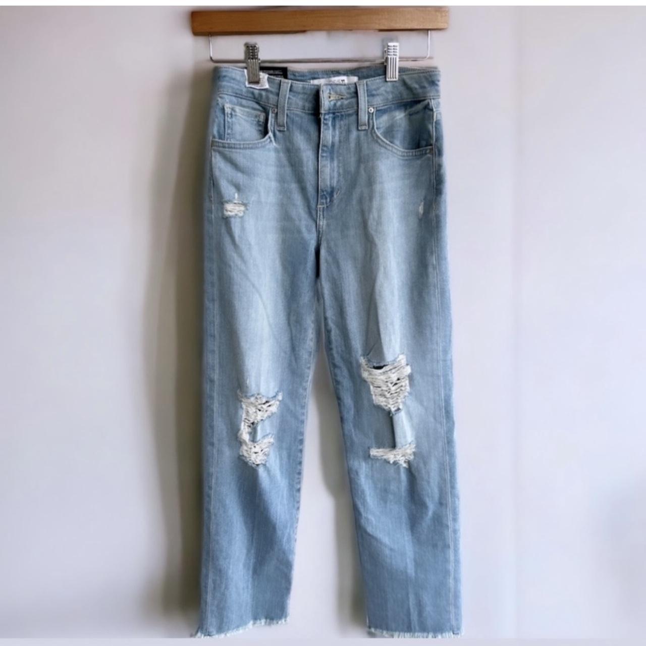 Joe's Jeans High Rise Straight Crop NWT Size: 24 |... - Depop