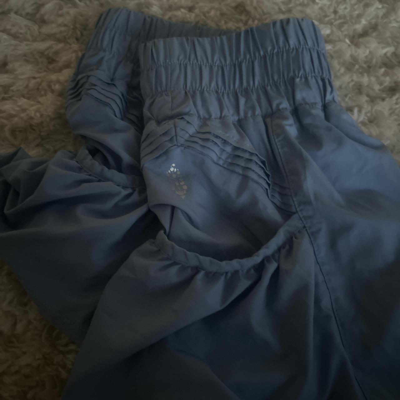 Free people blue shorts Size: S Never worn #freepeople - Depop