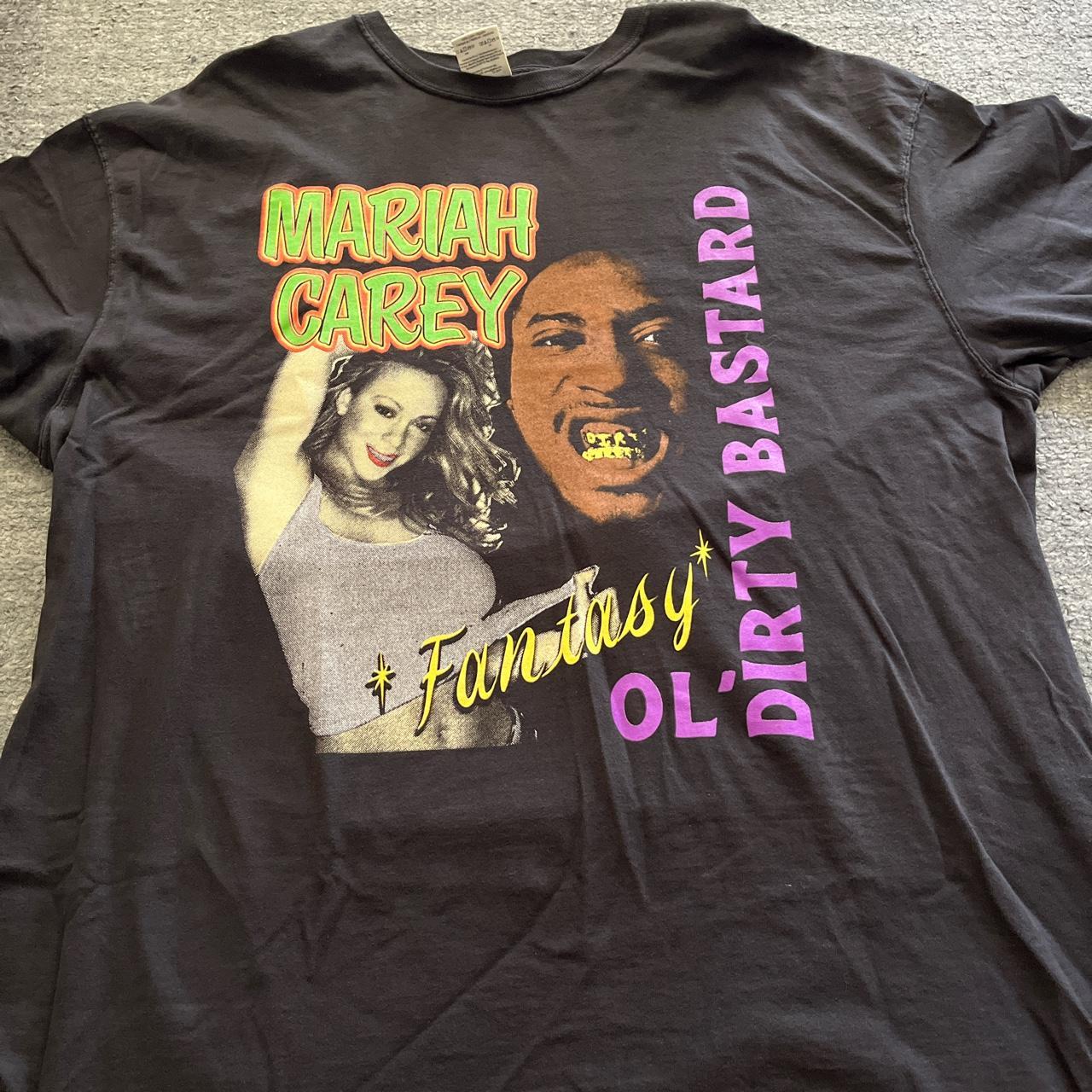 Mariah Carey Ol’ Dirty Bastard tee on comfort colors - Depop