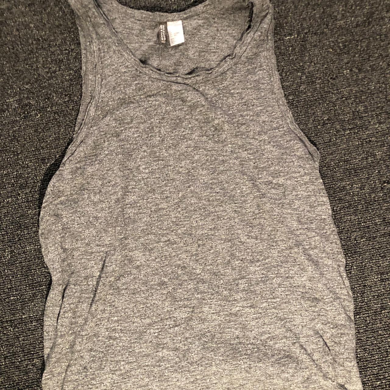 H&M Men's Grey Veststankscamis Depop
