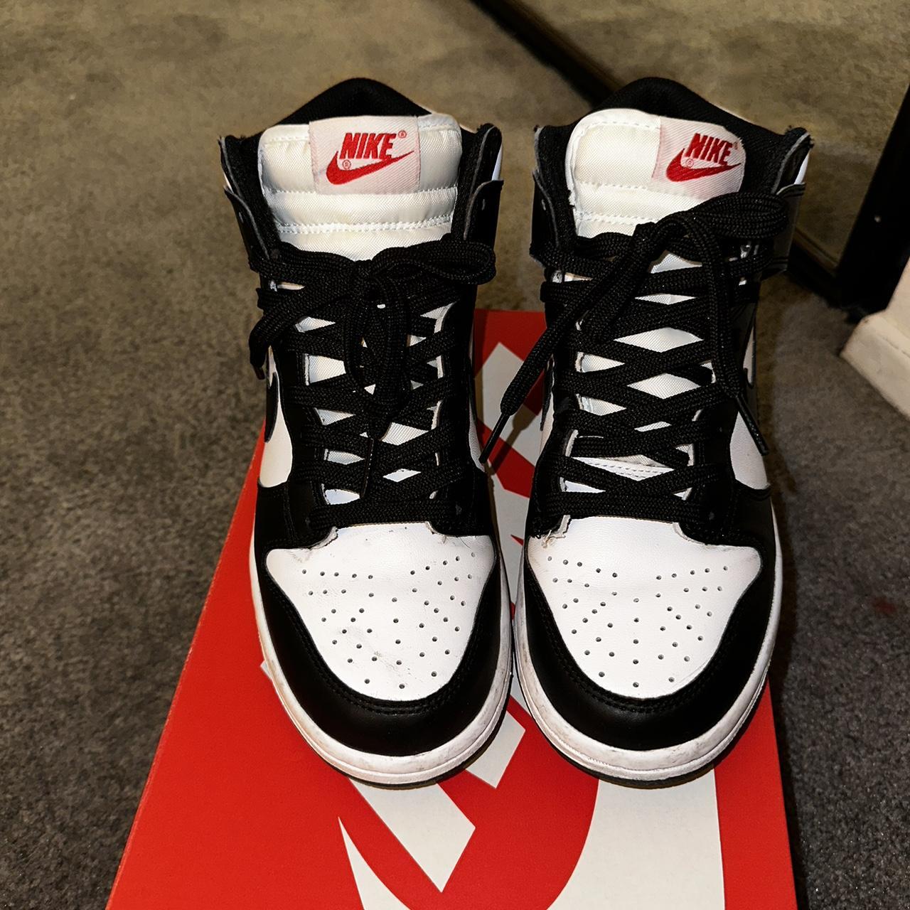 Nike dunk high panda top 5.5 y