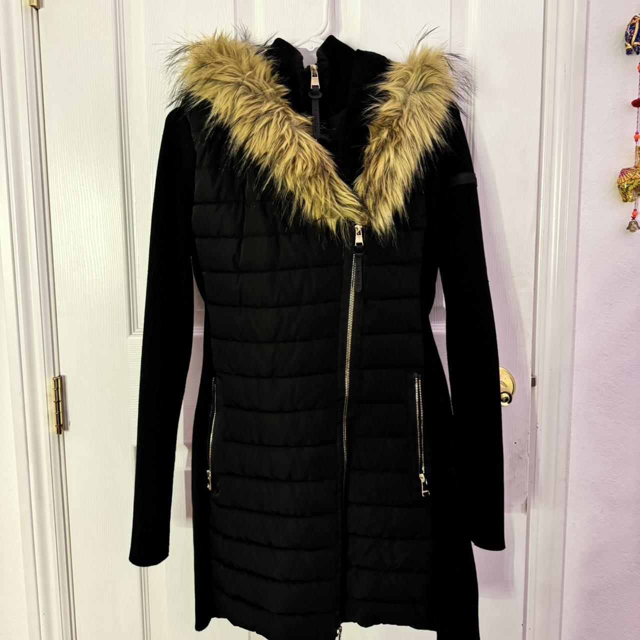 Calvin klein double clearance zipper coat