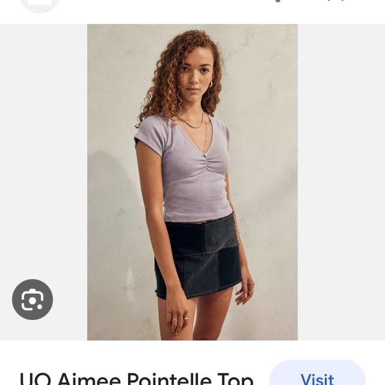 aimee pointelle top