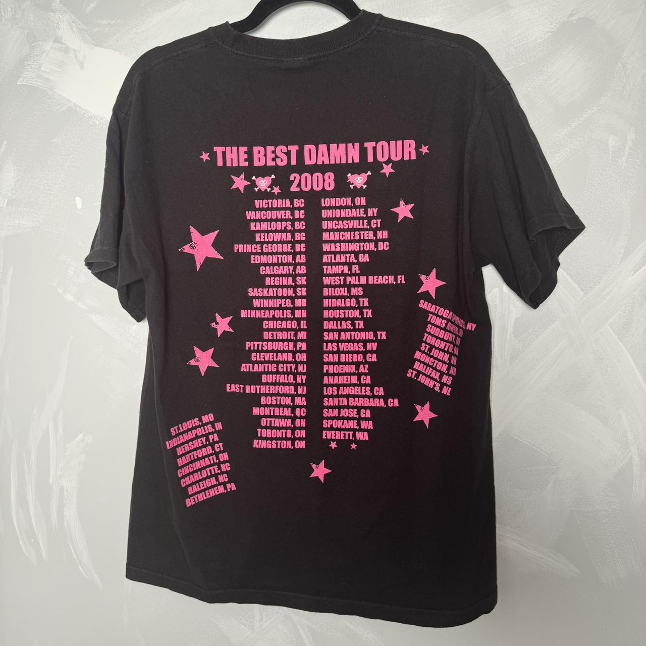 Avril Lavigne Vintage 2008 Tour Merch Rare Size: | Depop