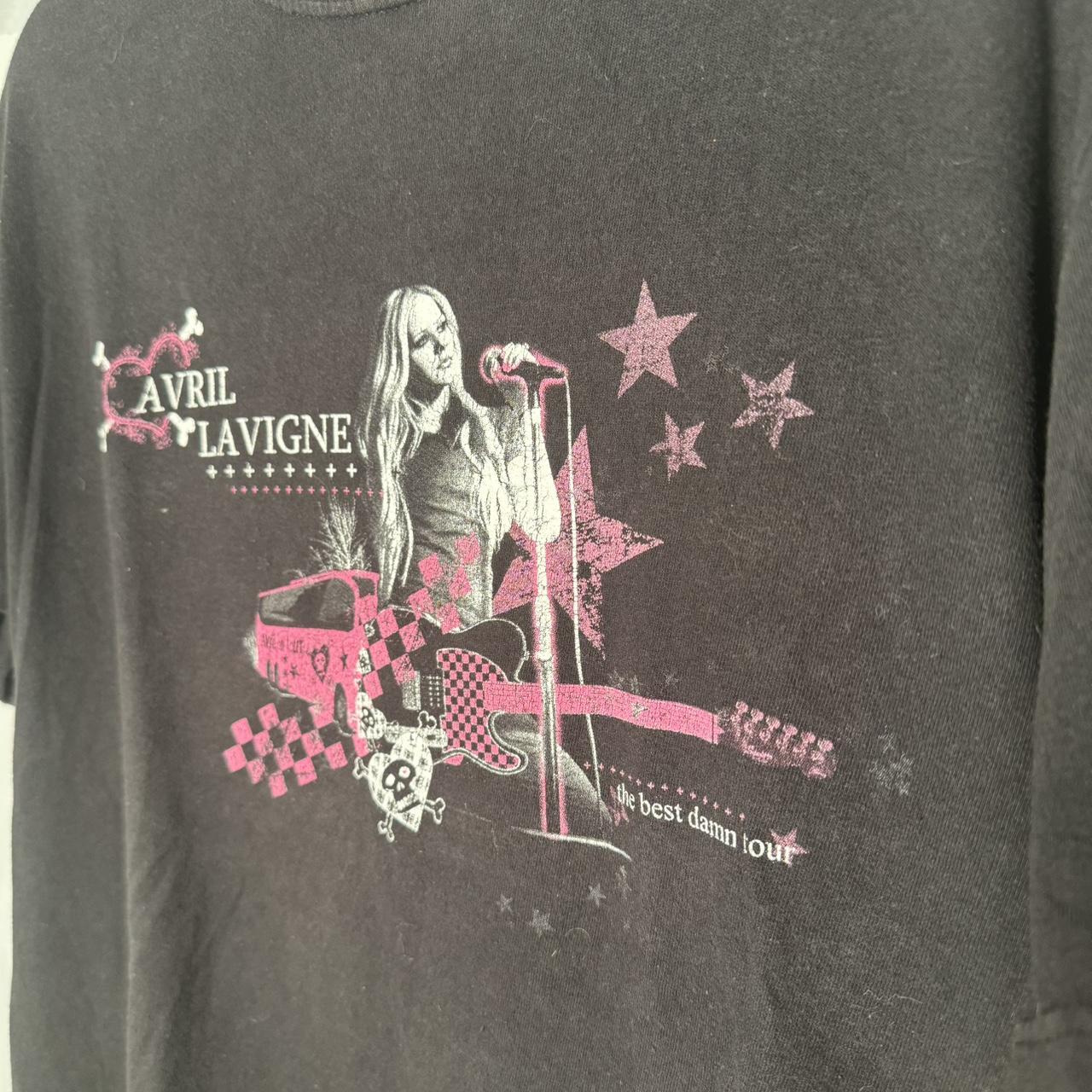 Avril Lavigne Vintage 2008 Tour Merch Rare Size: | Depop