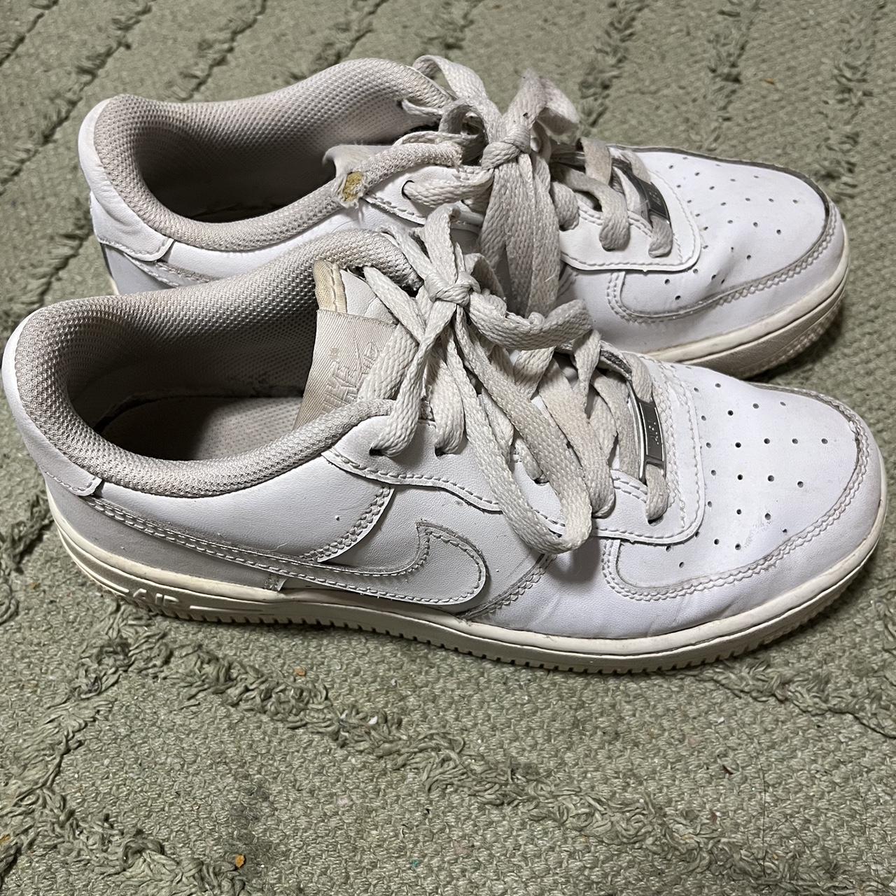 air force 1 youth size 6 white