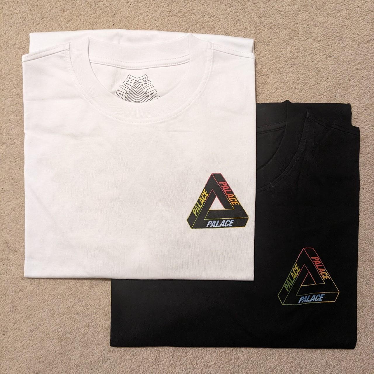 Palace Tri Lottie T-shirts ☀️ Black / Large White /... - Depop