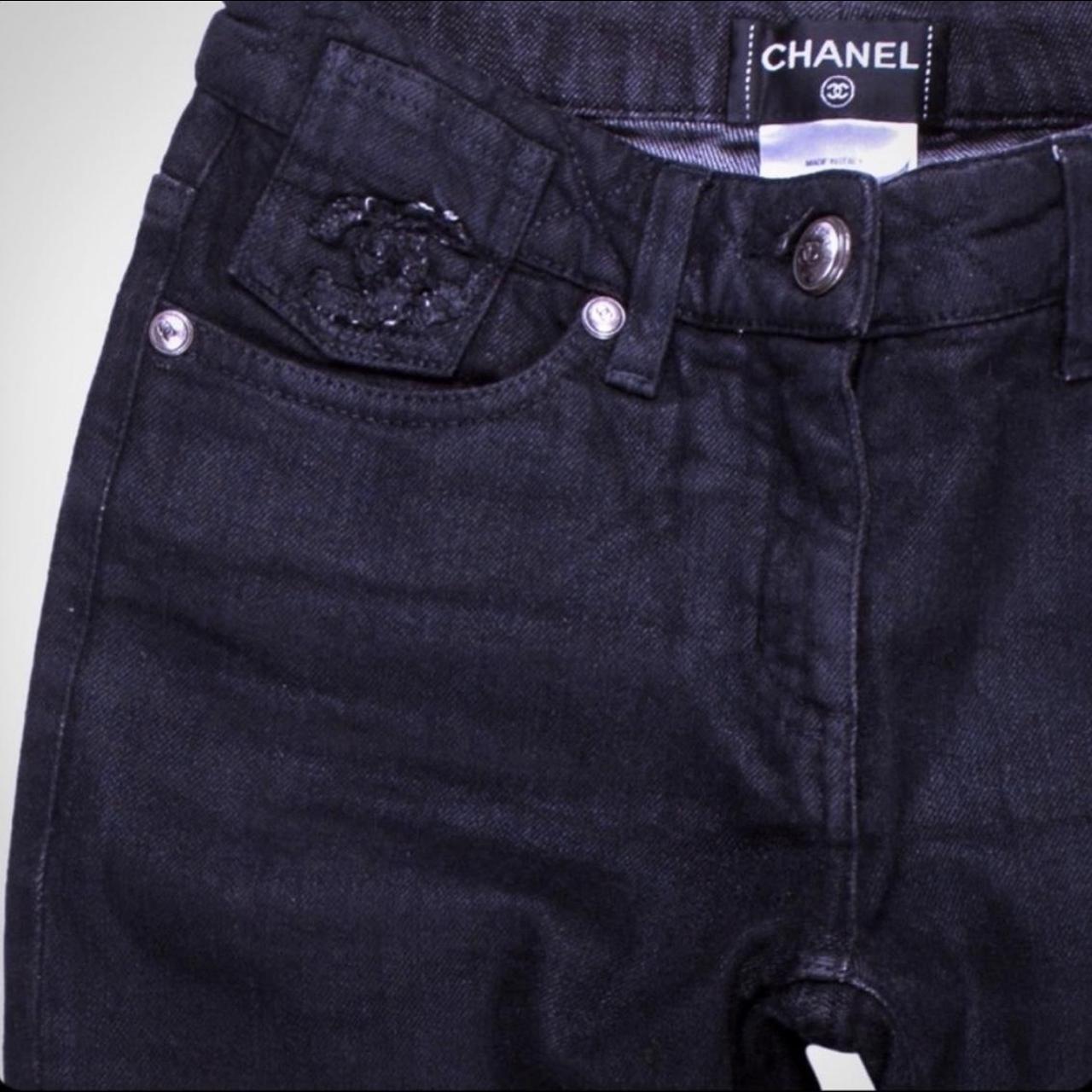 Slim jeans Chanel Blue size 36 FR in Denim - Jeans - 32284345