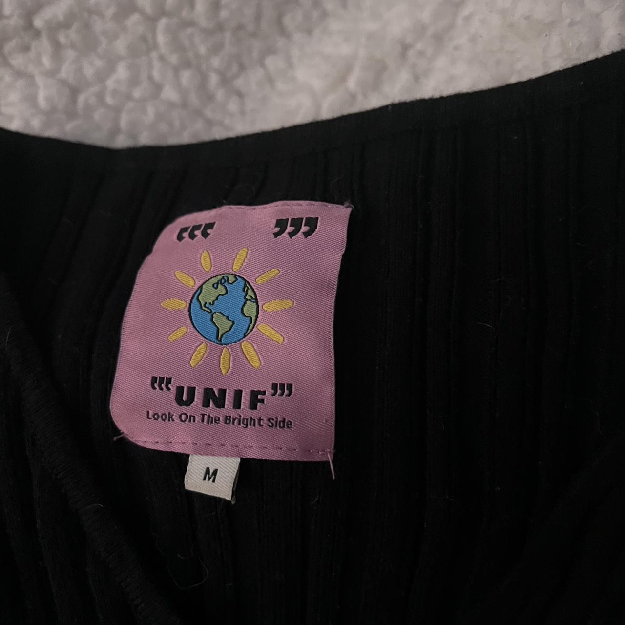 Unif Womens Black Cardigan Depop