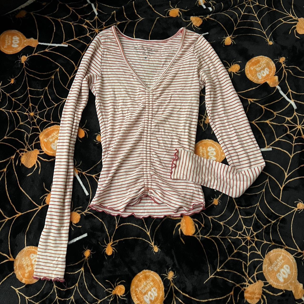 Hollister cinch front top in pink