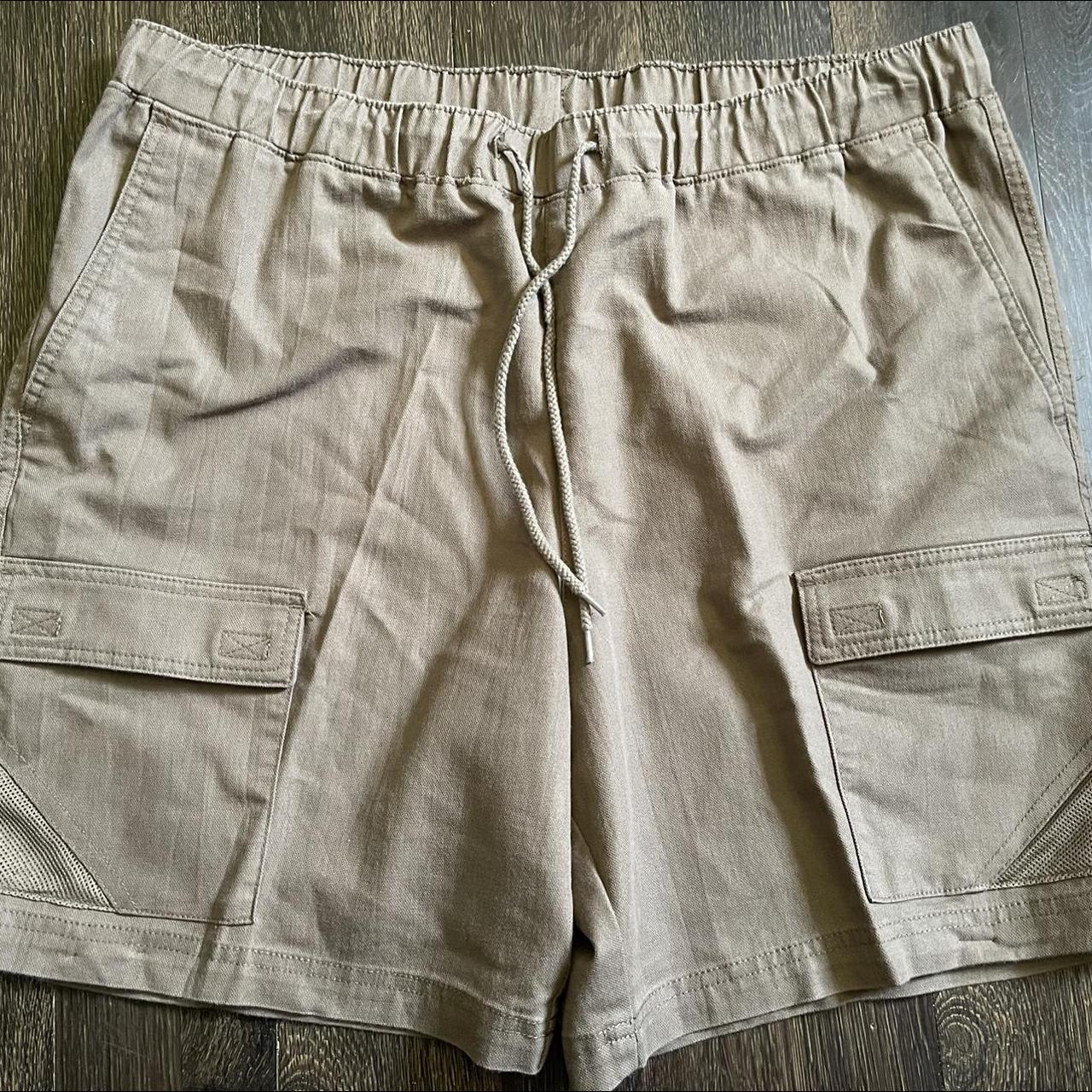 Magellan Men's Khaki Shorts Depop