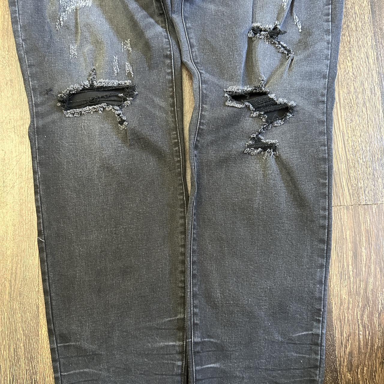 Fashion Nova Ripped Jeans Size 42 Open to all... Depop