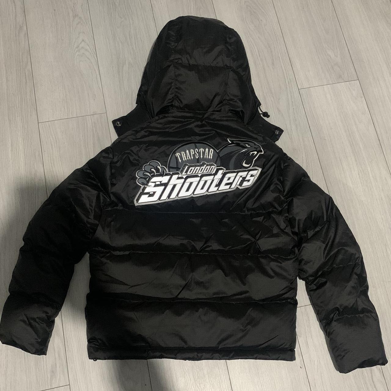 Trapstar Men's Black Coat Depop