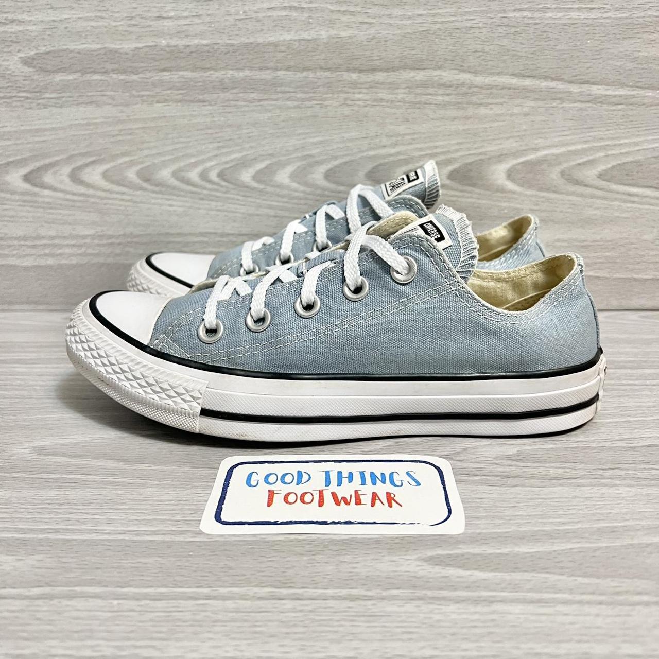 Light teal outlet converse