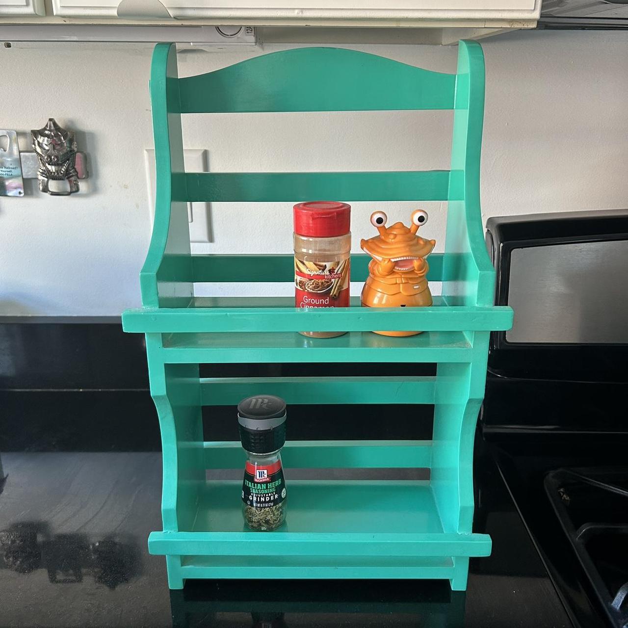 💖 Vintage style spice holder / kitchen wall shelf.... Depop