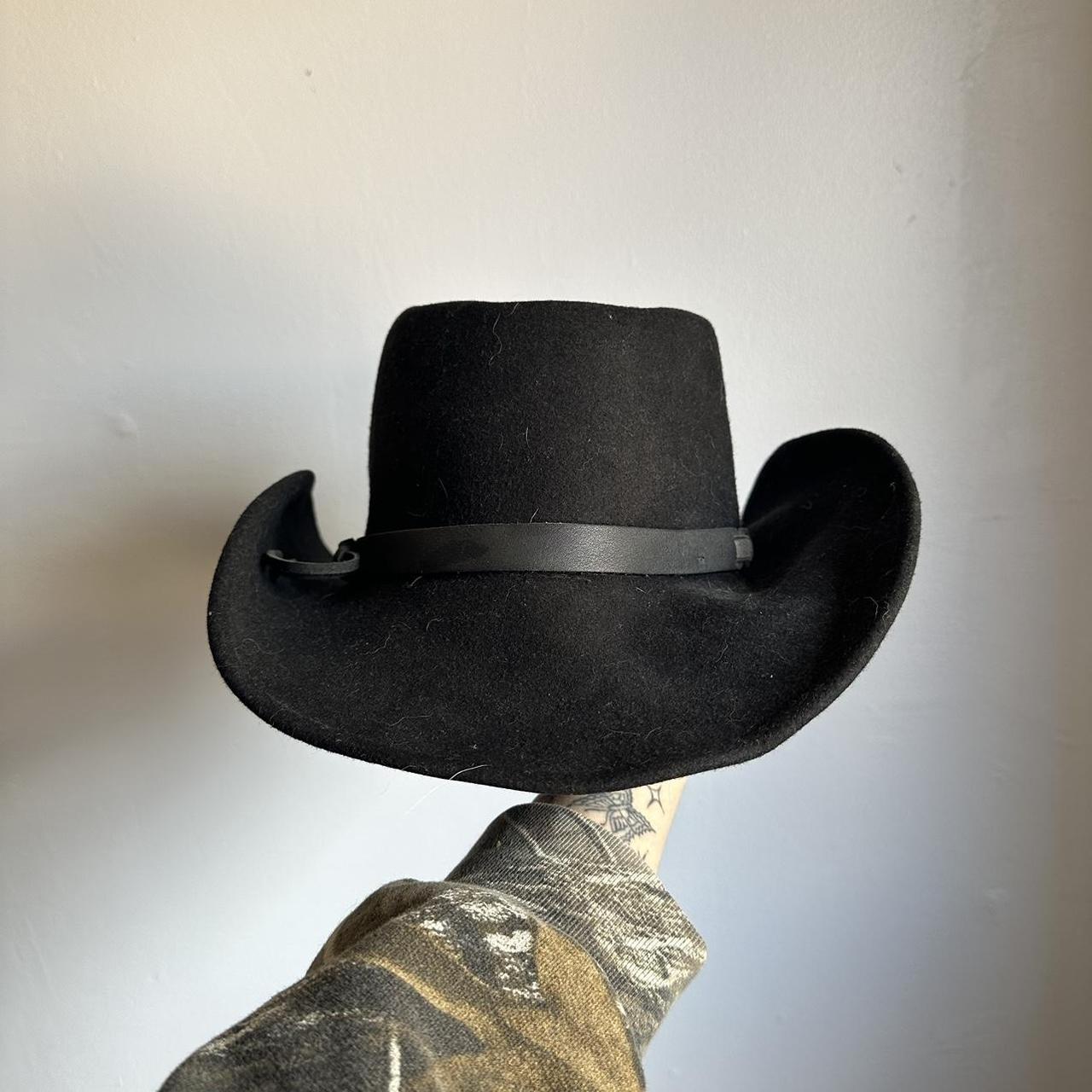 Harley Davidson Women's Black and Silver Hat | Depop