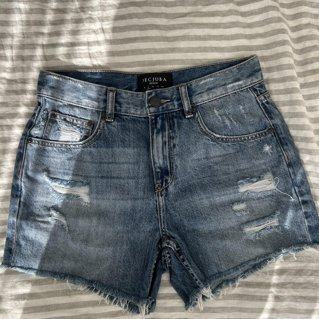 Decjuba denim shorts New decjuba denimshorts denim Depop