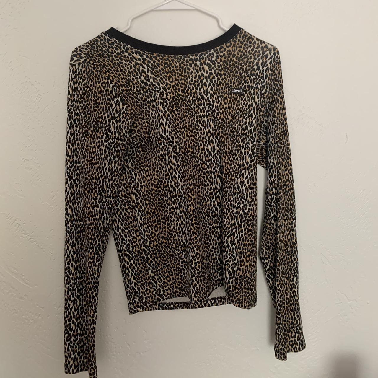 Levi's leopard clearance shirt