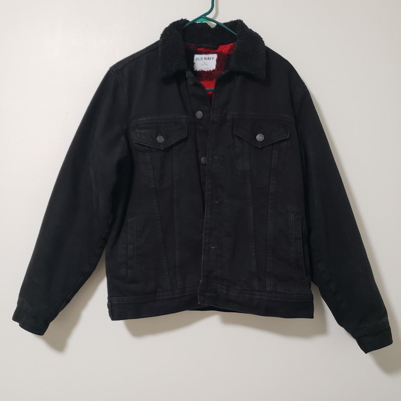 Old navy denim sale jacket mens