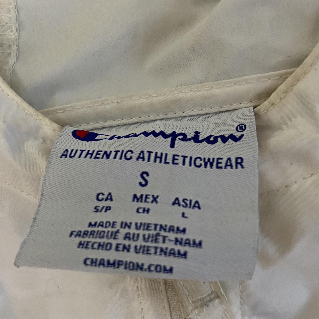 UCSD Champion Windbreaker Has slight stains as... - Depop