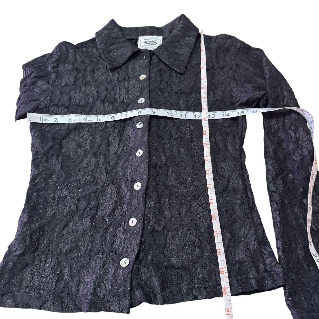 Wildfire Women's Blouse - Black - L – Wildfire Cl… - image 5