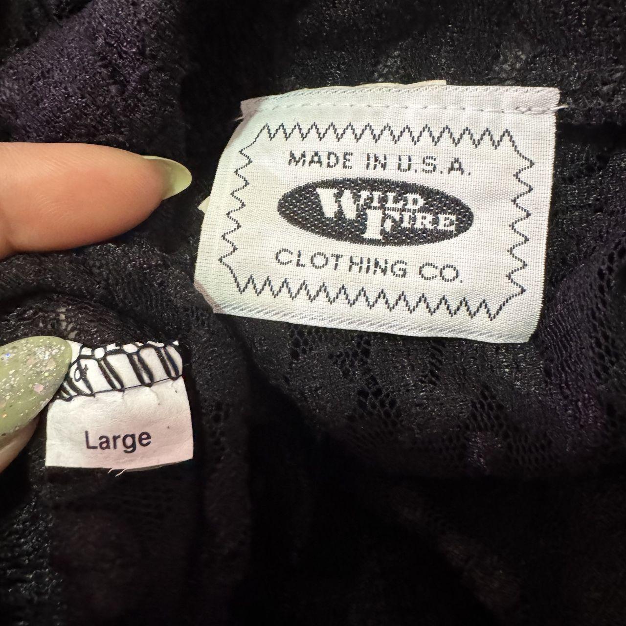 Wildfire Women's Blouse - Black - L – Wildfire Cl… - image 6