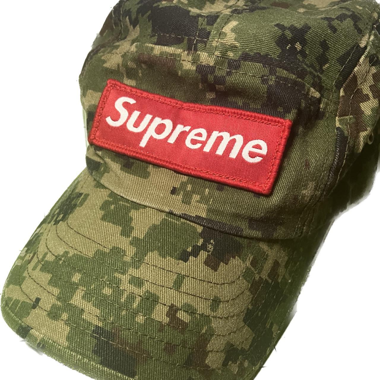 Vintage Supreme Digi Camo Camp Hat Unreleased from... - Depop