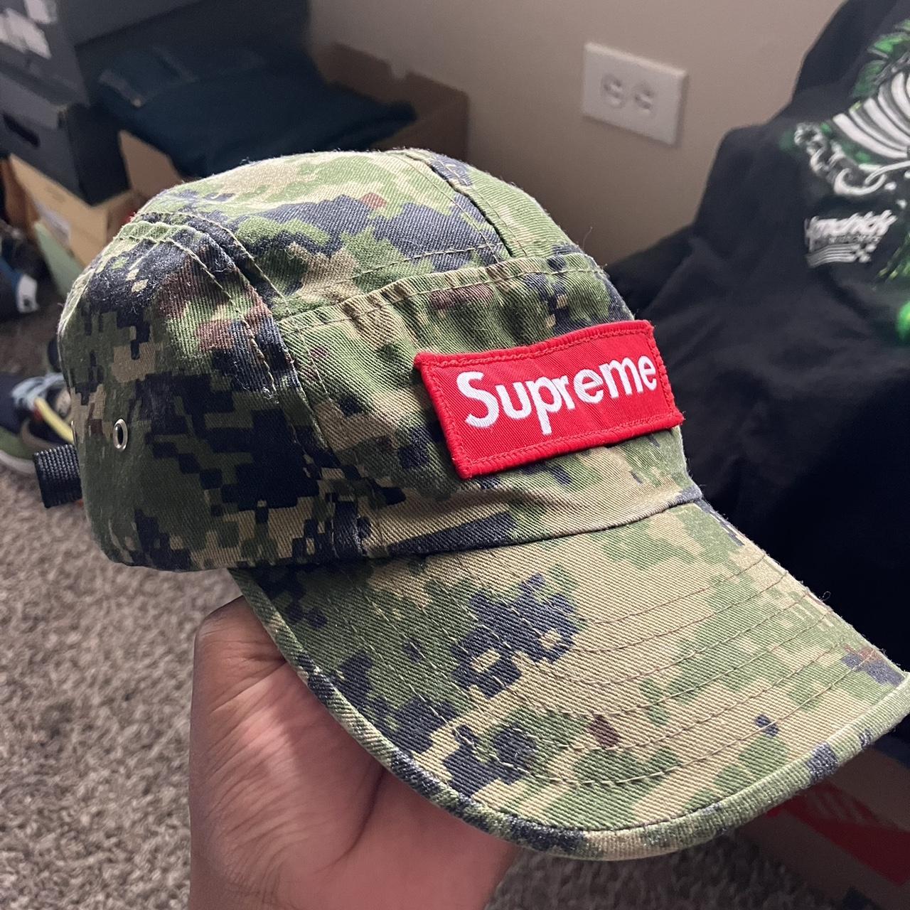 Vintage Supreme Digi Camo Camp Hat Unreleased from... - Depop