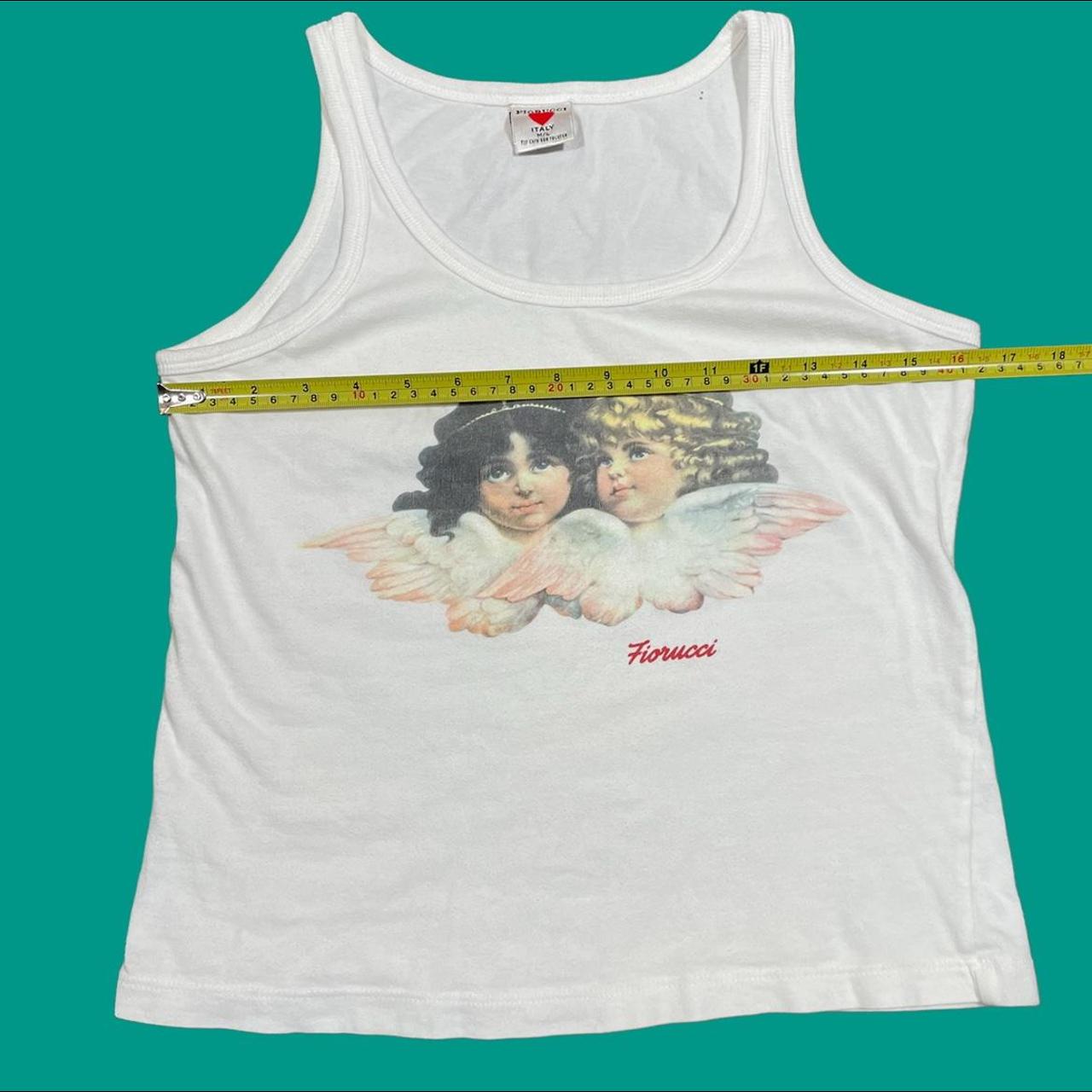 Vintage iconic Fiorucci angels/cherubs tank top The... Depop