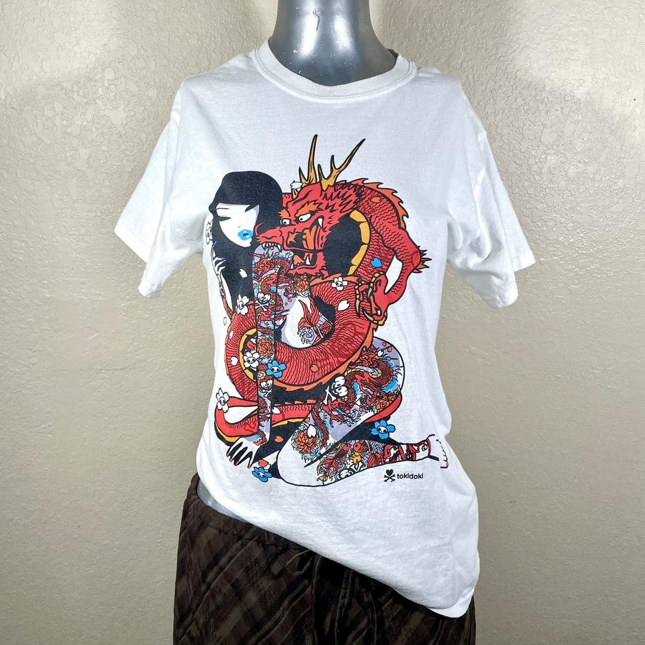 Y2K Tokidoki shirt Y2K Tokidoki dragon shirt! This... - Depop