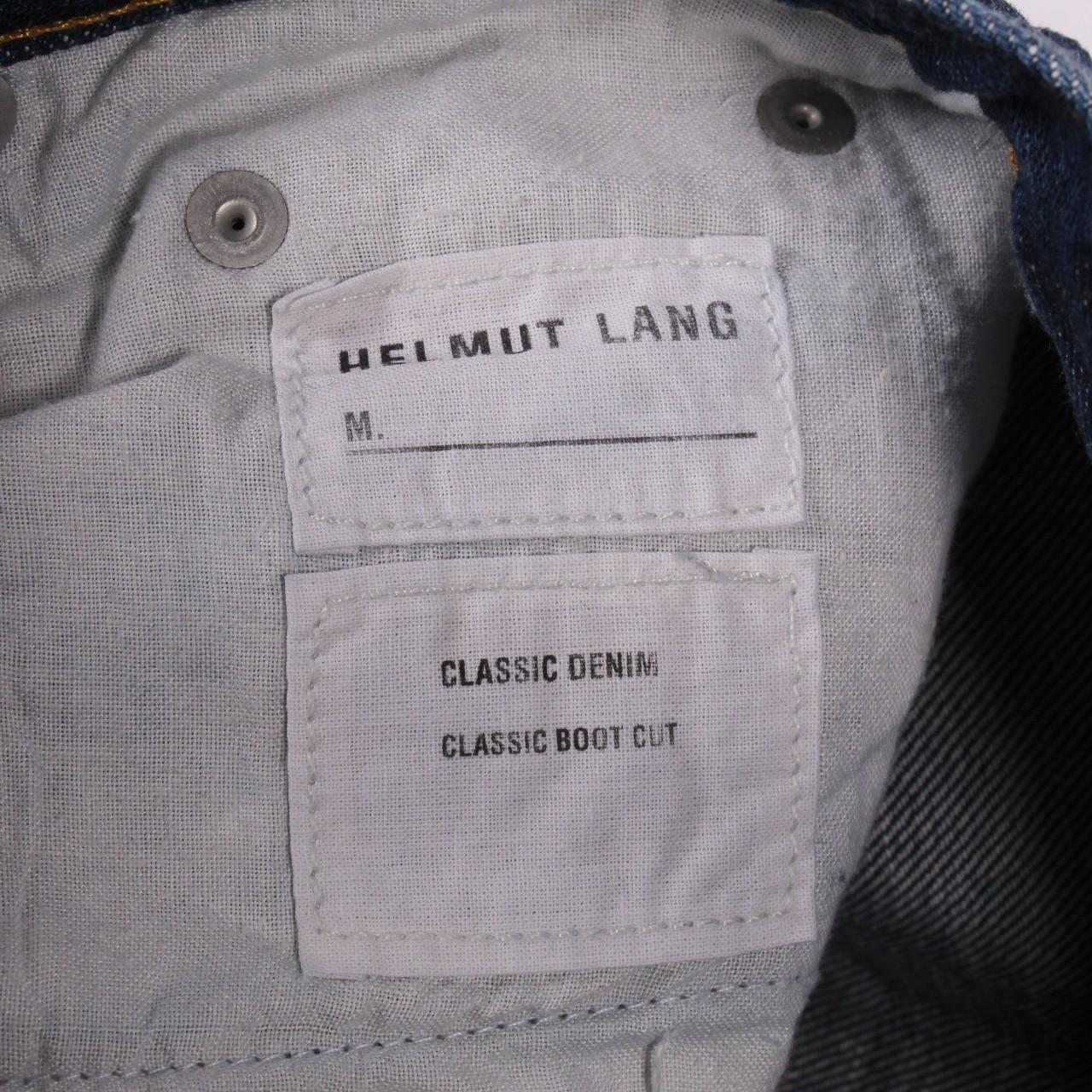 Vintage Helmut Lang Boot Cut Denim Jeans Size... - Depop