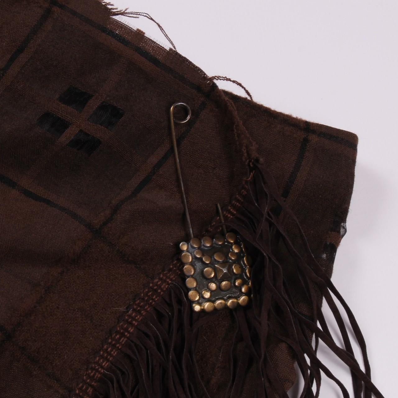 Cristinaeffe Women's Black and Brown Skirt (5)