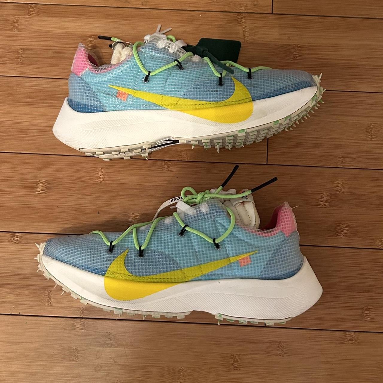 nike vapor street off white blue