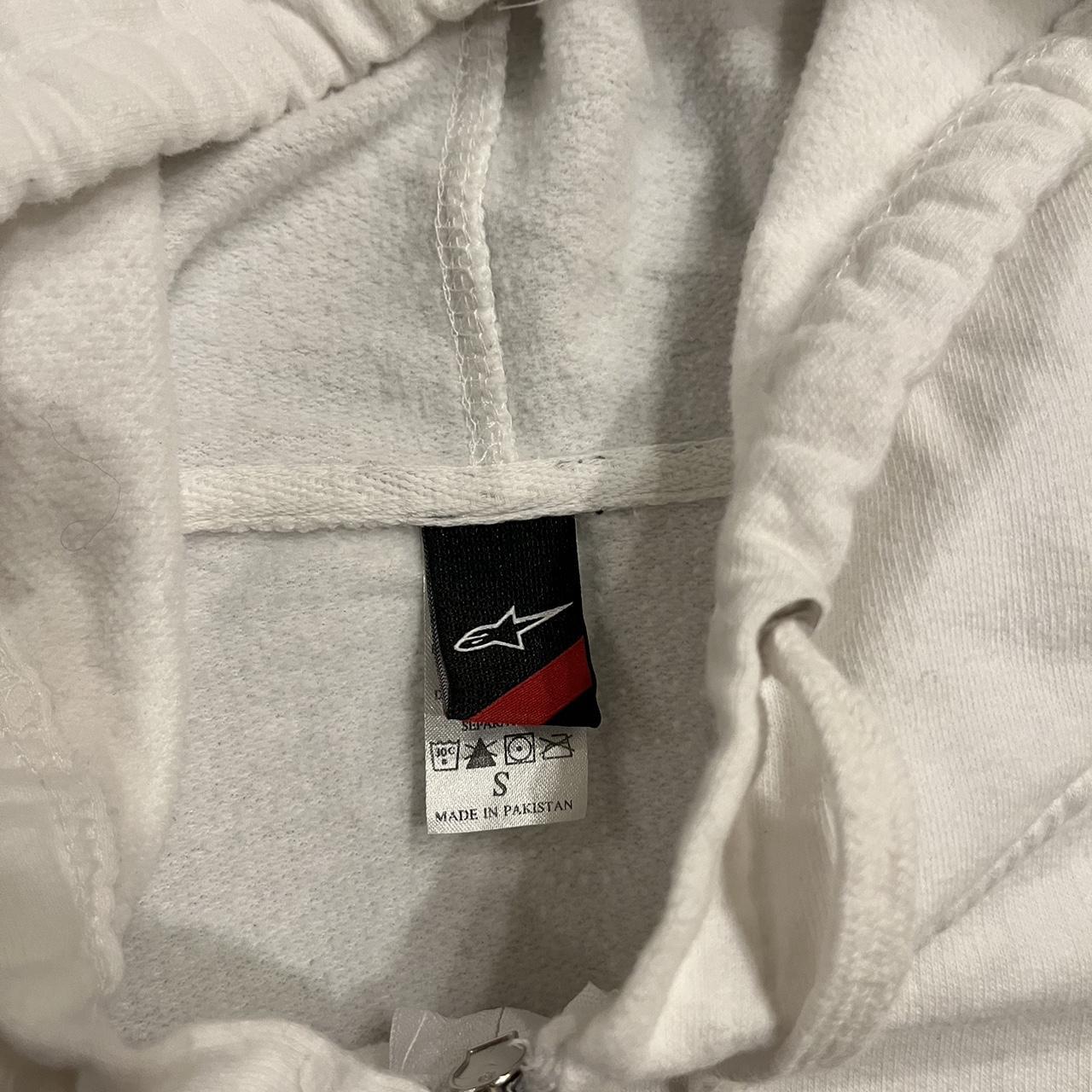 Y2k alpinestars zip up hoodie - Depop