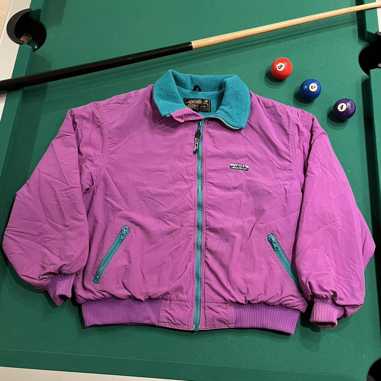 Vintage 80s women Eddie Bauer fleece jacket Depop