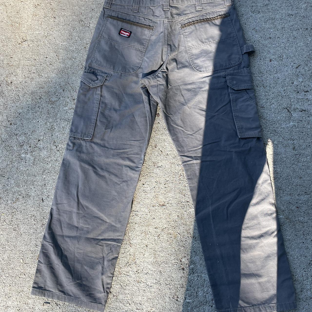 Y2K Wrangler Canvas Pants Size: 36x30 - Depop