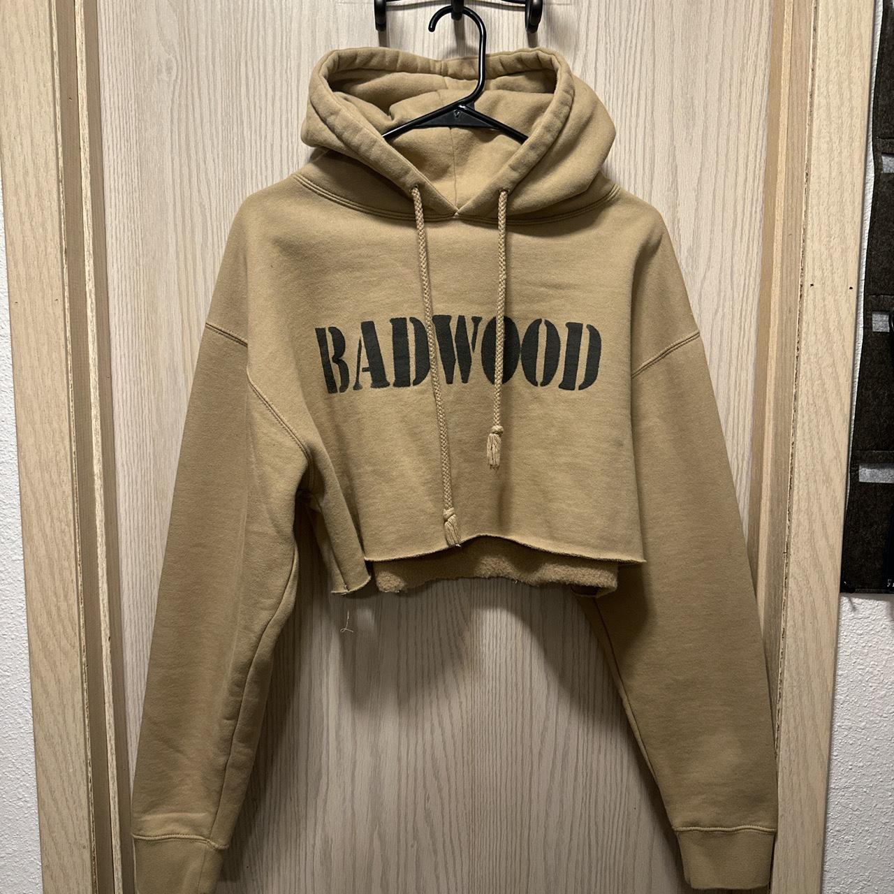 Badwood sale cropped hoodie