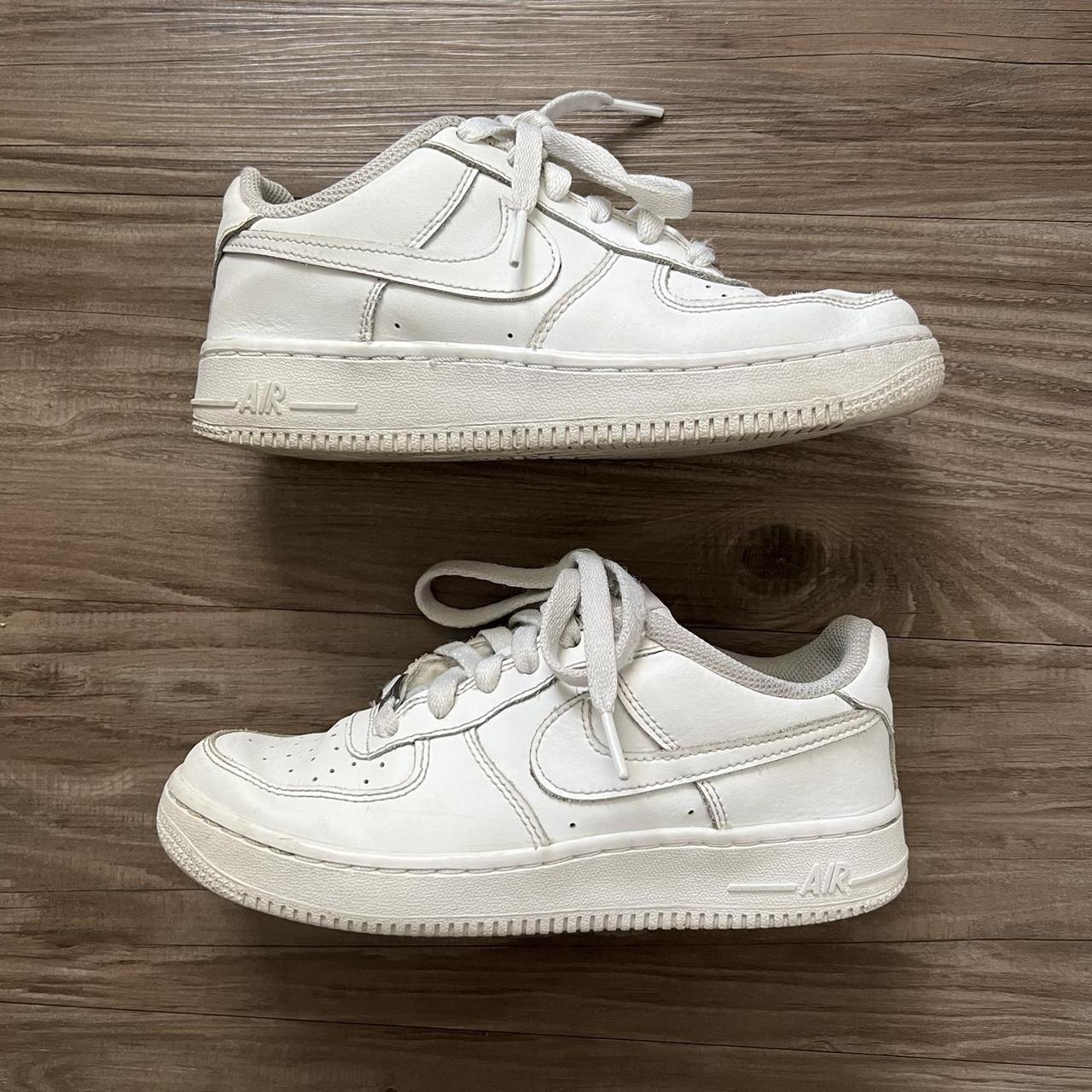 All White Nike Air Force 1s White Nikes Air Force... - Depop