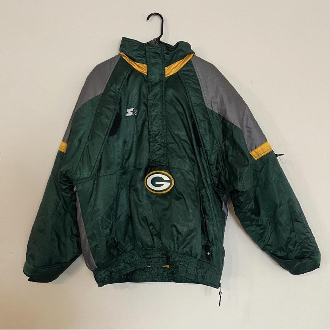 Vintage Green Bay Packers Starter Jacket Size - Depop