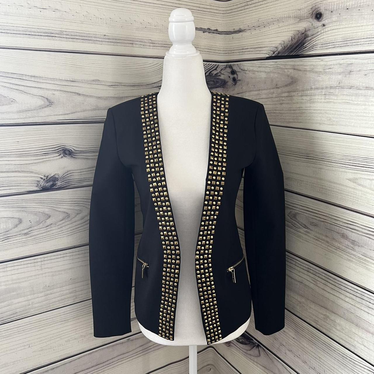 Michael kors hot sale black blazer