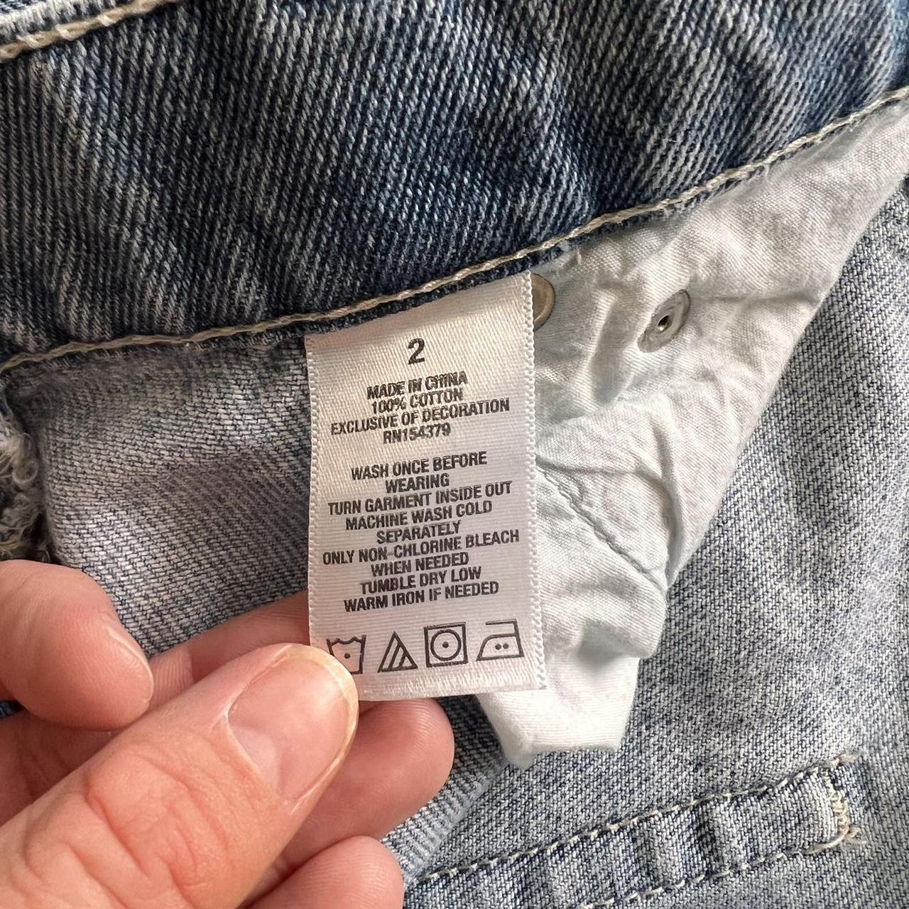 Aeropostale High wasted dark wash jeans Size: 2 - Depop