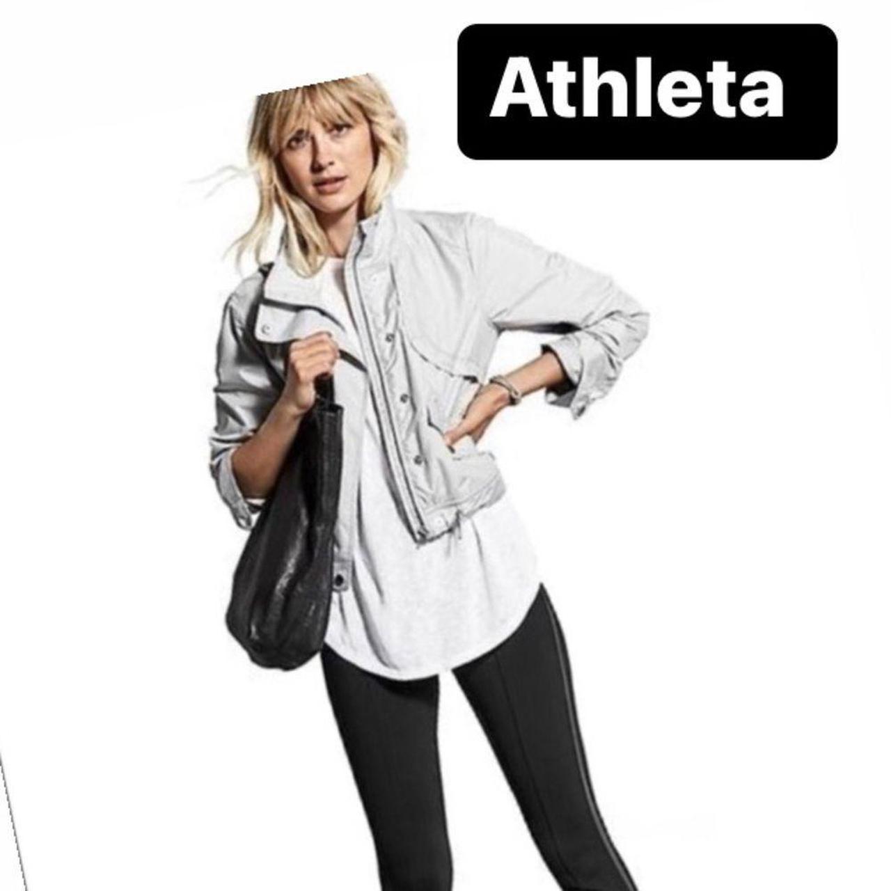 Authentic ATHLETA Cropped Jacket top long sleeve... Depop