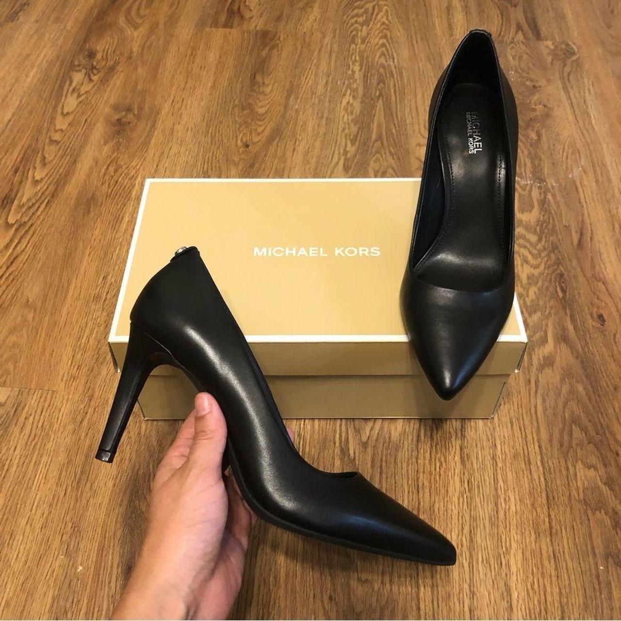 michael kors black stilettos