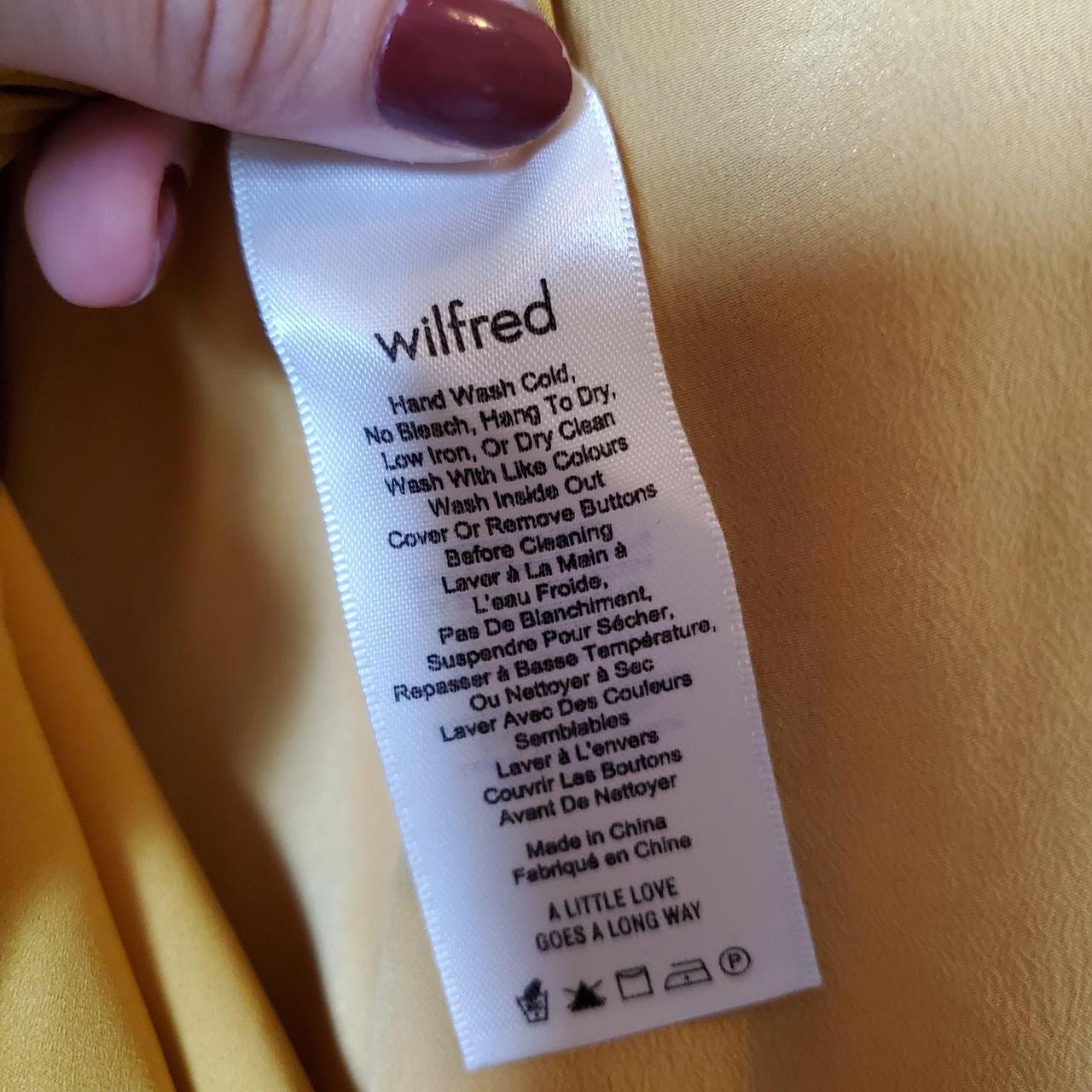 Wilfred shop mirabelle dress