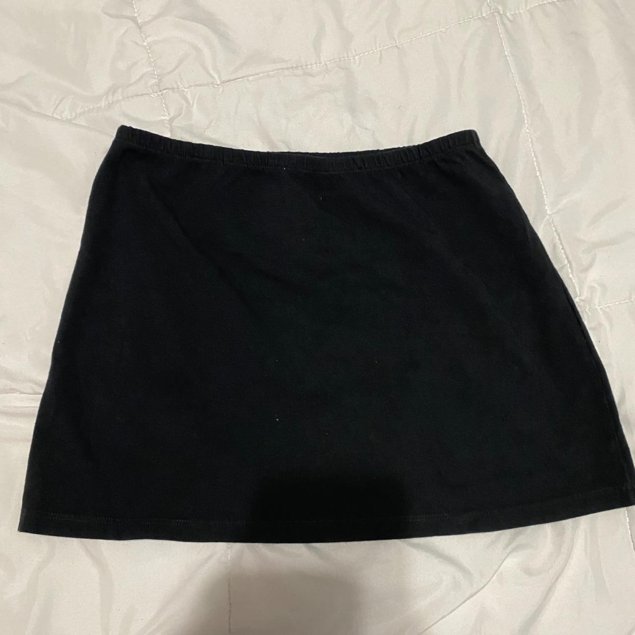 Brandy Melville Women's Black Skirt Depop