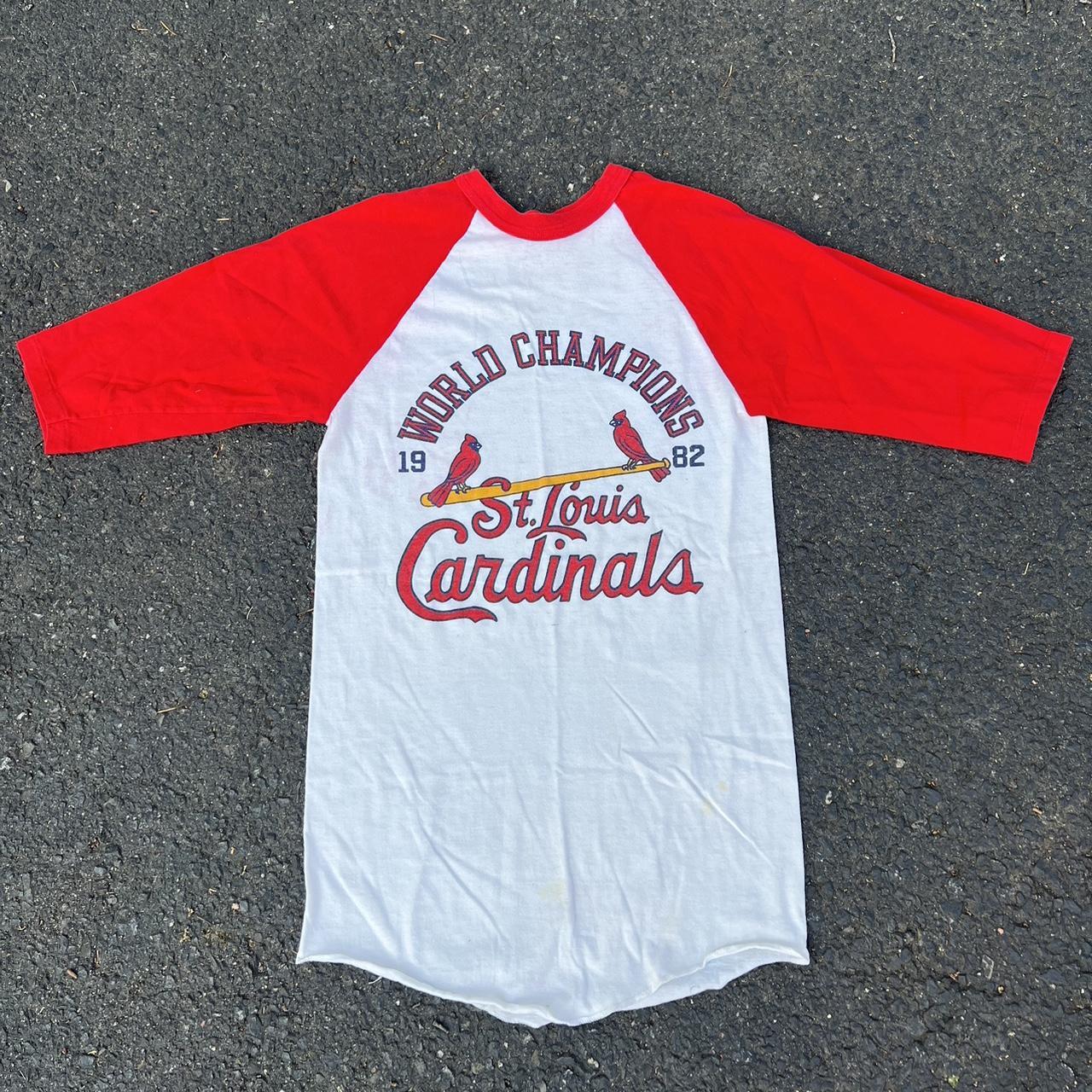 80s Vintage St. Louis Cardinals 1982 World Series Champions 