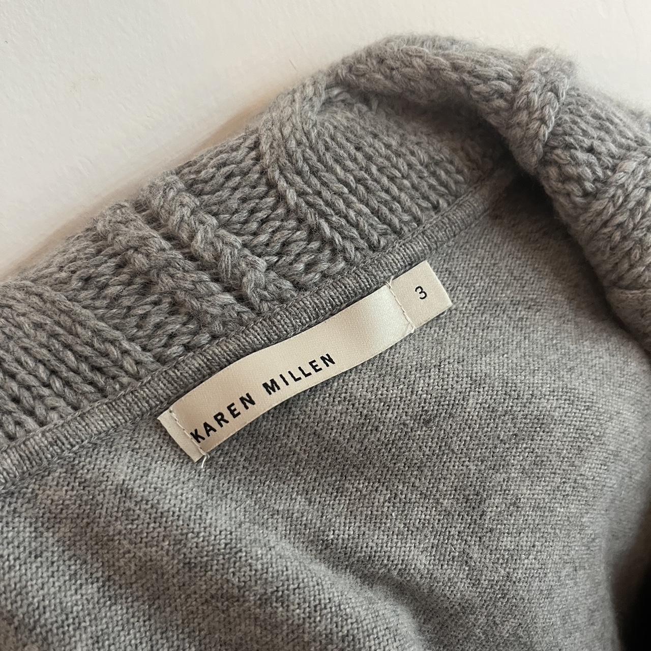grey karen millen dress karen millen size 3 Worn... Depop