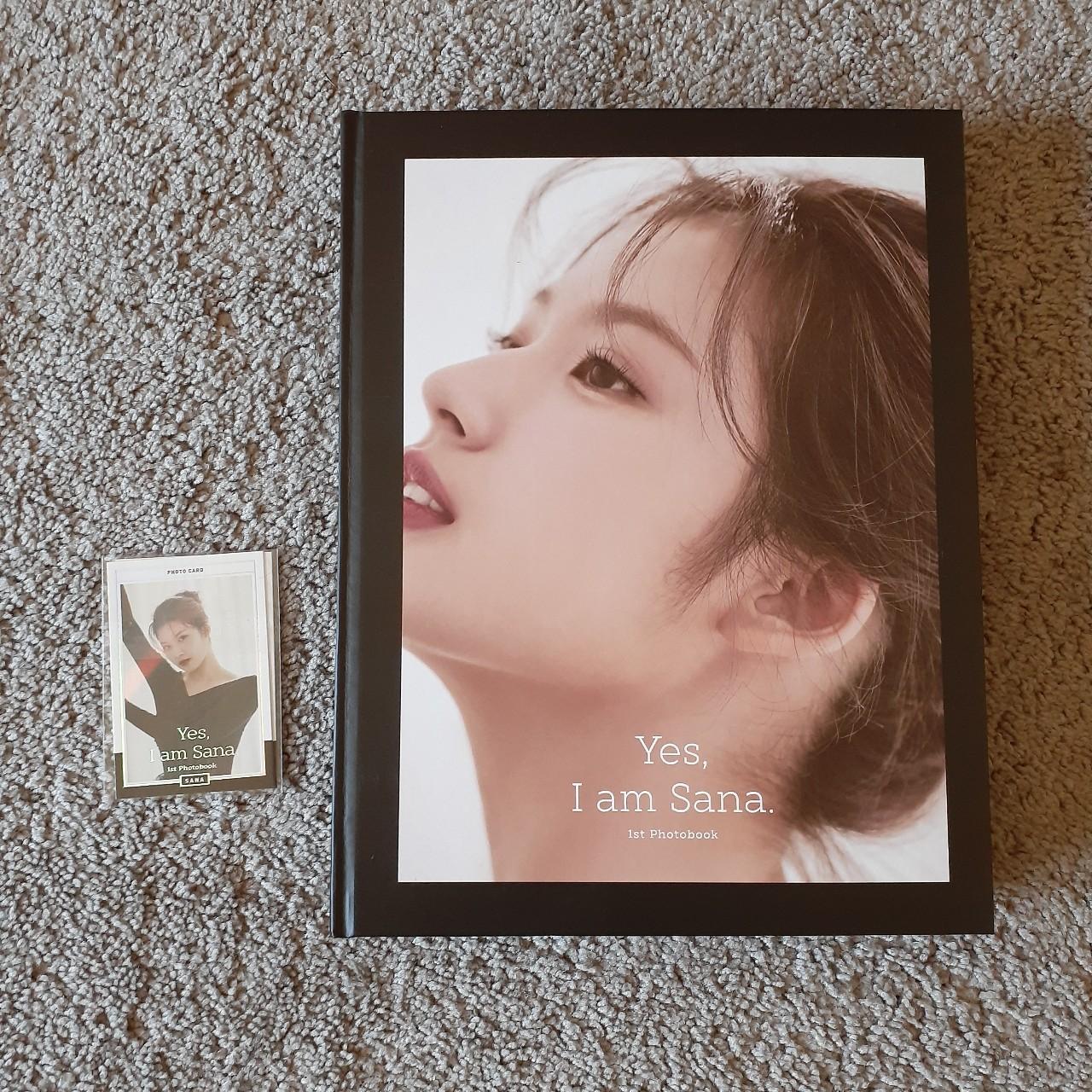 TWICE Yes I am Sana 1st Photobook Black Ver.... - Depop